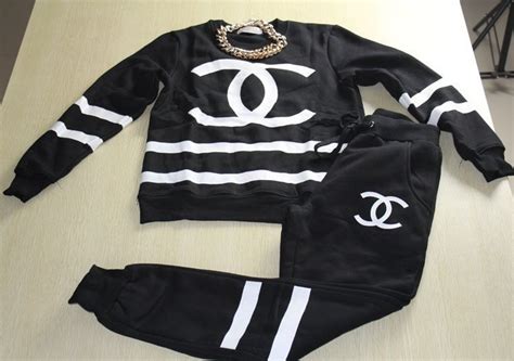 replica chanel jogging suits|Chanel men's jumpsuit.